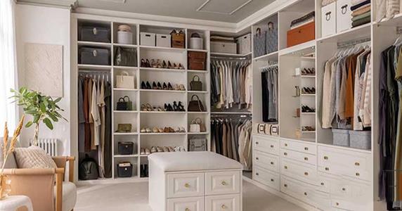 خاص‌ ترین و بهترین ایده ها برای اتاق لباس