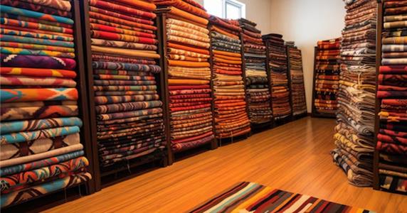 راهنمای کامل دکوراسیون مغازه پارچه فروشی مدرن و شیک