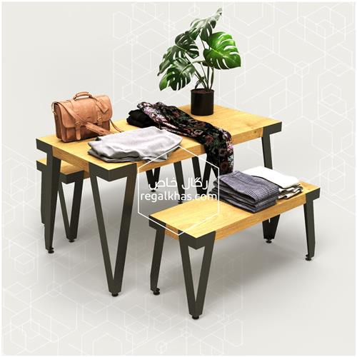 میز سه پله فروشگاهی - H71