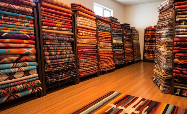 راهنمای کامل دکوراسیون مغازه پارچه فروشی مدرن و شیک