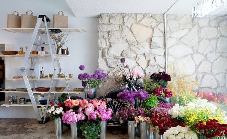 دکوراسیون مغازه گل فروشی با موثرترین نکات چیدمان