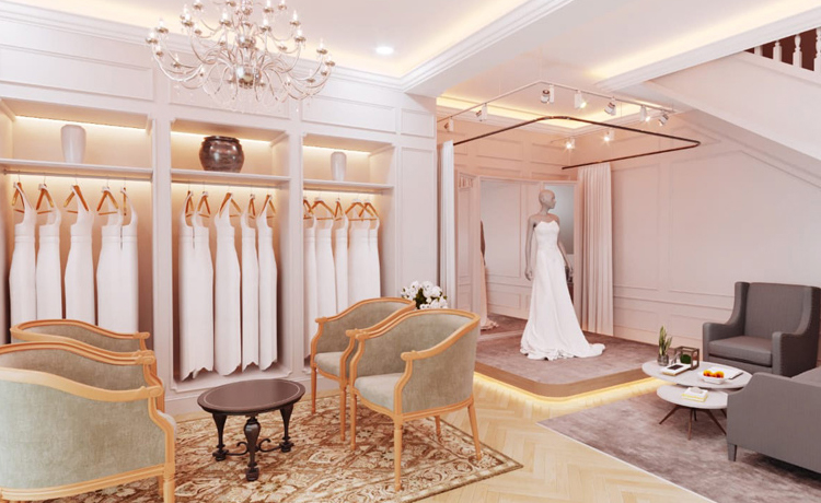 دکور مزون لباس چگونه است؟