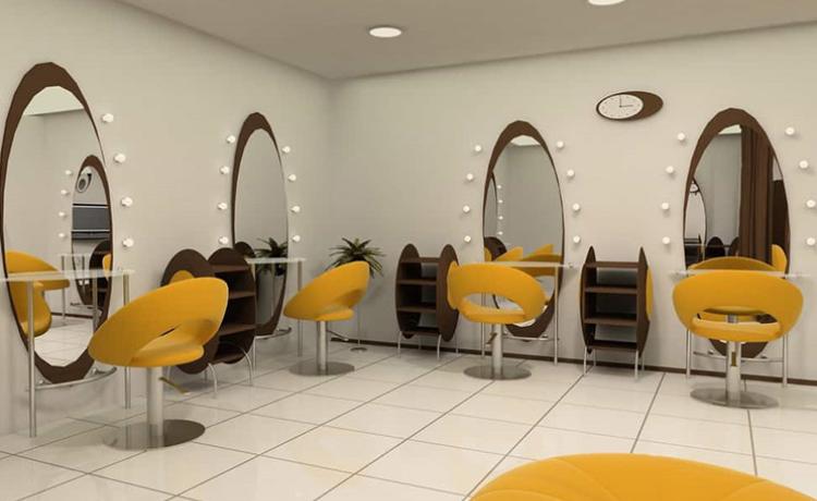 استفاده از مدل های آینه قدی برای آرایشگاه